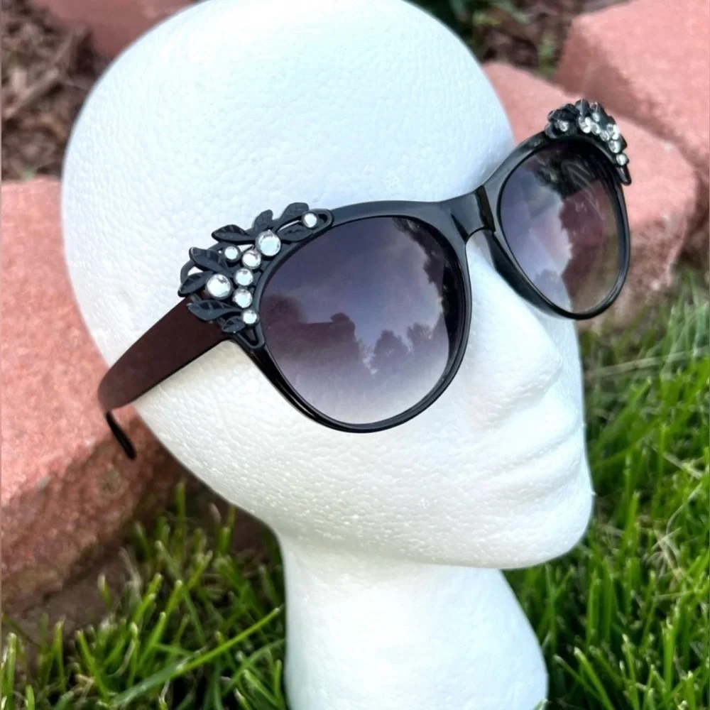 Foster Grant Bling Cat Eye Sunglasses